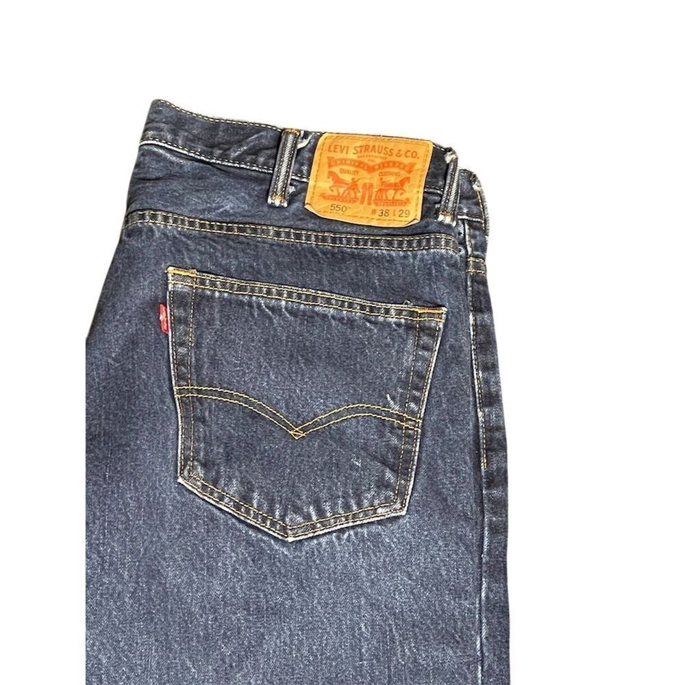 Vintage Levi's 550 Men's Jeans Bundle Size 38x29Tapered Relaxed Fit 2 Pairs - Picture 4 of 7
